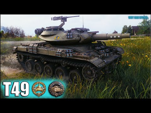 Видео: Т49 ломает кабины на ФУГАСАХ ✅ World of Tanks лучший бой T49