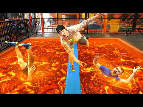 extreme-floor-is-lava-in-trampoline-park!