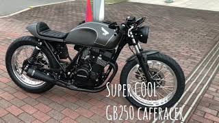 Super  cool HONDA GB250 cafe racer