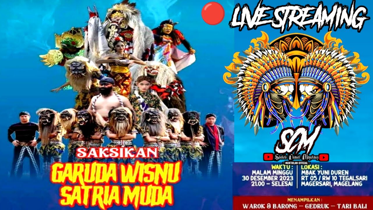 🔴LIVE STREAMING GARUDA WISNU SATRIA MUDA Live Tegalsari Magersari Magelang