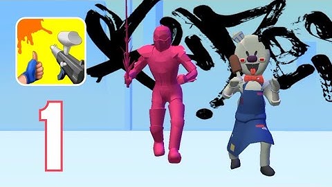 Paintball Shoot 3D - Knock Them All ~ Gameplay e.1 ~ Level 1-15