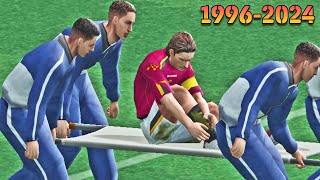 Player Injured from PES 2000 to 2024
