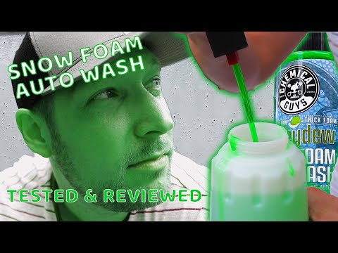 Chemical Guys Foam Blaster Foam Wash Gun Review and Test Results