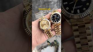 Rolex Oyster Perpetual Day Date Diamond Gold-Black 40 Battery #seadweller #oysterperpetual