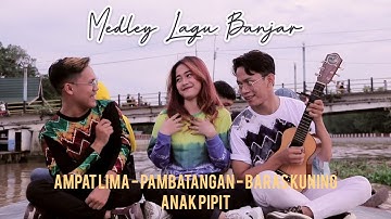MEDLEY Lagu Banjar (Ampat Lima-Pambatangan-Baras Kuning-Anak Pipit) | Cover by Zulfah Naily