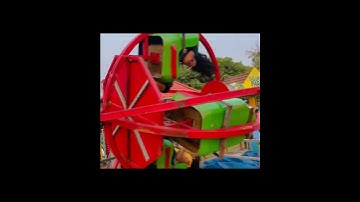 They went for a spin n came out feeling like chutney! 😂 #familyfun #shortsfeed #viralvideo #outdoor