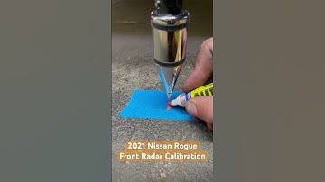 2021 Nissan Rogue Front Radar Calibration (ADAS) Montreal