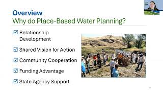 Introduction to Place-Based Water Planning, March 2026