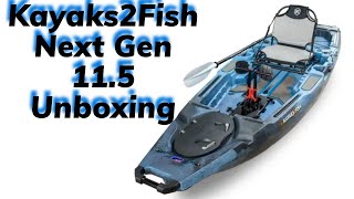 Kayaks2Fish Next Gen 11.5 unboxing
