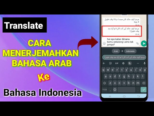 Cara Menerjemahkan bahasa Arab ke bahasa Indonesia class=