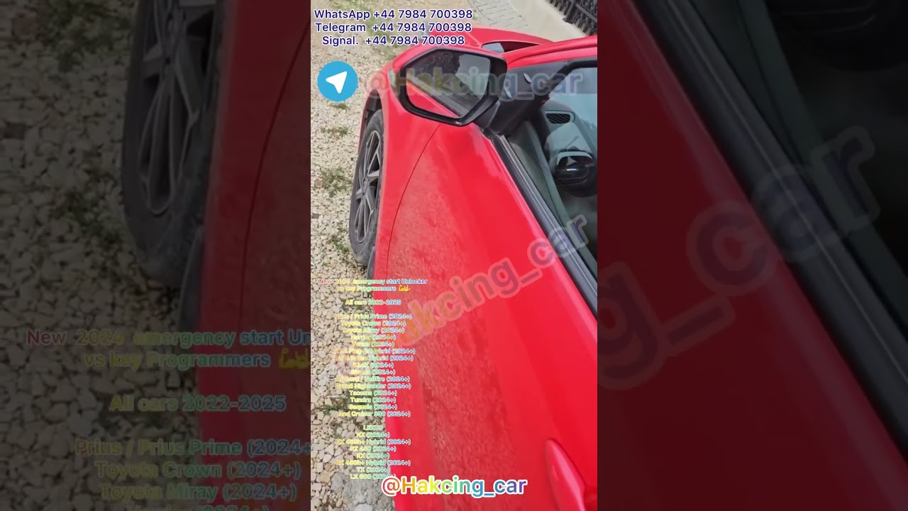 Key programmer Toyota Lexus Nokia Key programmer Toyota emergency engine start