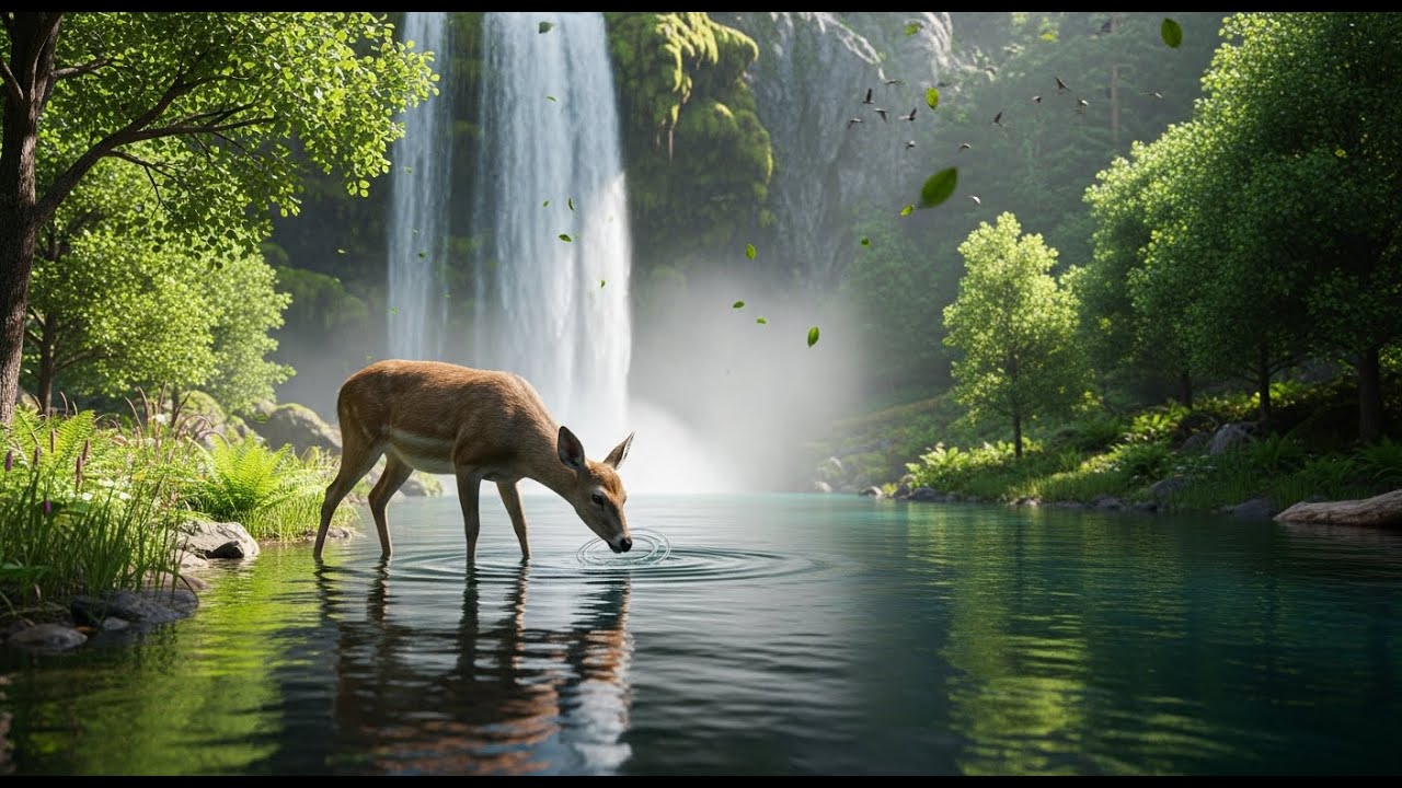 Relaxing Piano & Water Sounds: Calm Music for Sleep, Study, and Meditation