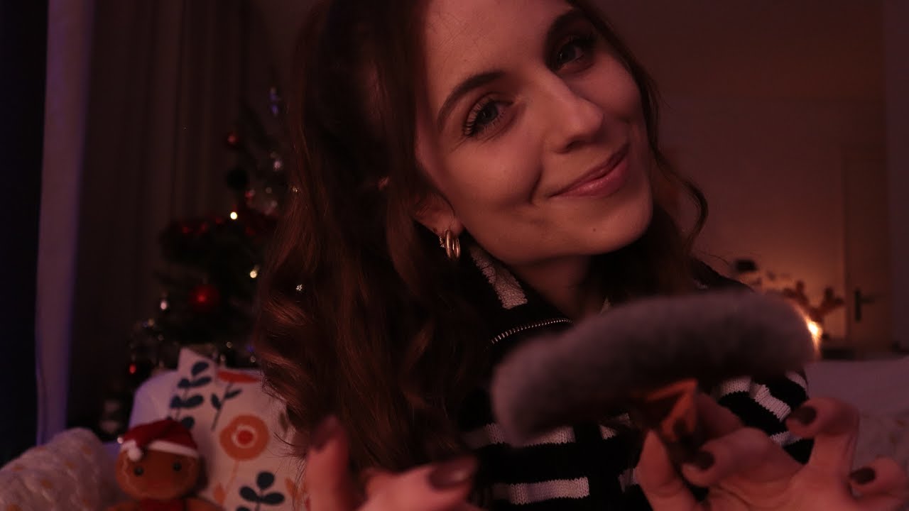 ASMR ♡ Visuels pour une relaxation intense, shhh, ttt (Face brushing, hand movements, ...)