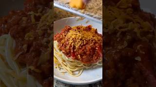 Filipino ketchup spaghetti ?