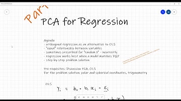 pca for regression part 2