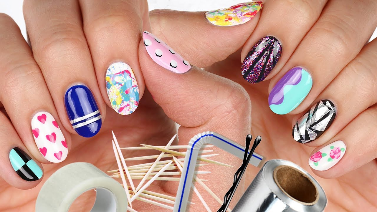 4. Gradient Lines Nail Art - wide 2