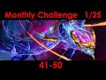 Monthly Challenge 41-50 – Leden 2025