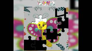 나, 나비 - 아이들을 위한 한글 그림 퍼즐 | puzzl.io screenshot 1