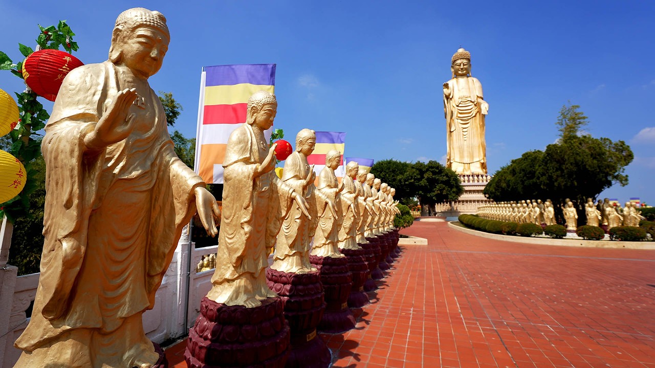 【4K】高雄大樹佛光山大佛城