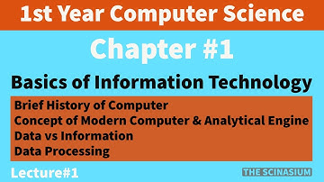 ICS Computer Part-1|First Year Computer Science Chapter 1| Basics Information Technology