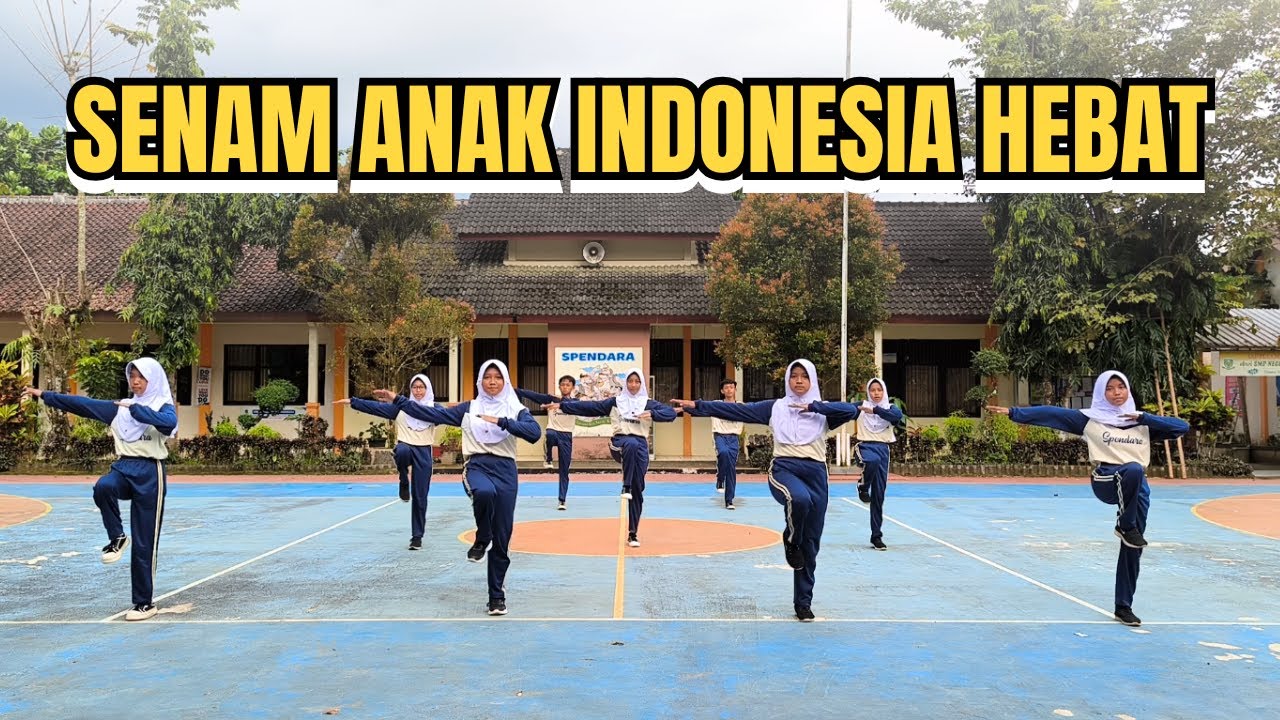 Lomba Senam Anak Indonesia Hebat 2025_SMP Negeri 2 Kertanegara_Jawa Tengah