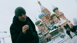 Saint Basil's Cathedral in Moscow. 