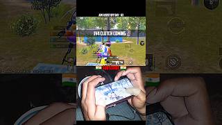 1v4 😱Fastest 6 Finger Android Player#handcam#iqoo3 #bgmi #pubg#shorts#viral