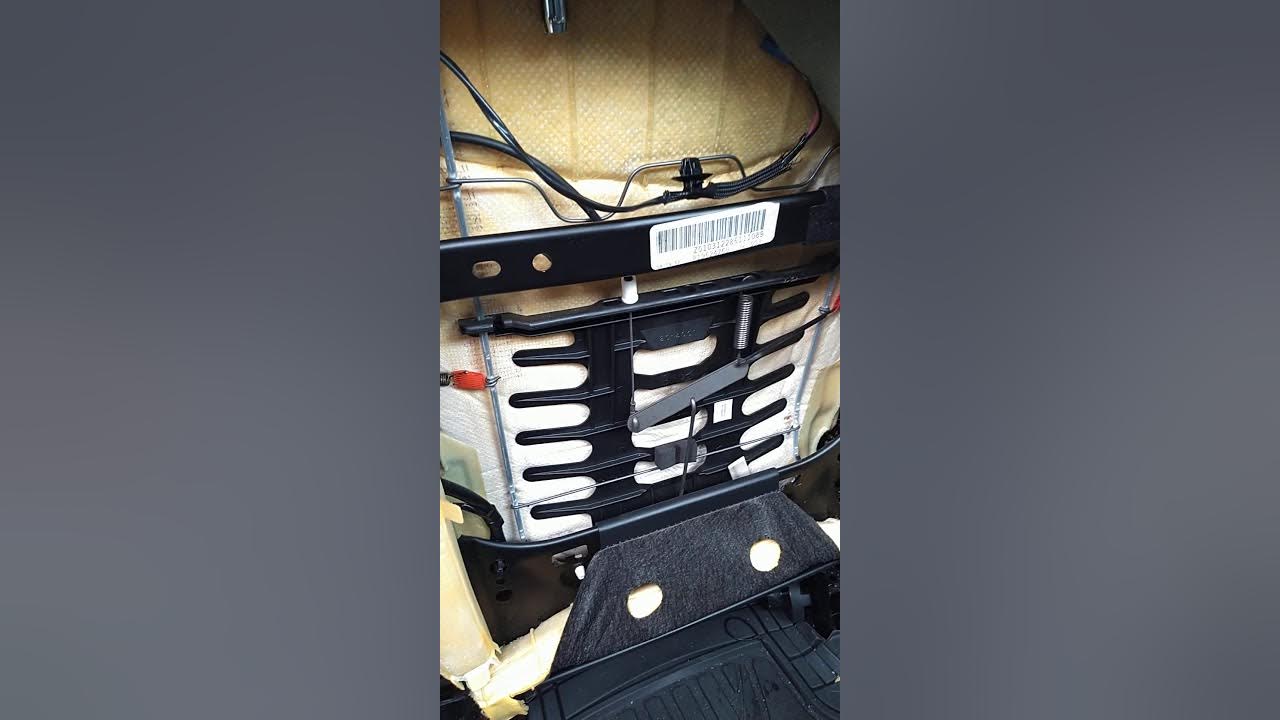 2013 Dodge Avenger airbag light/headrest wiring fix YouTube