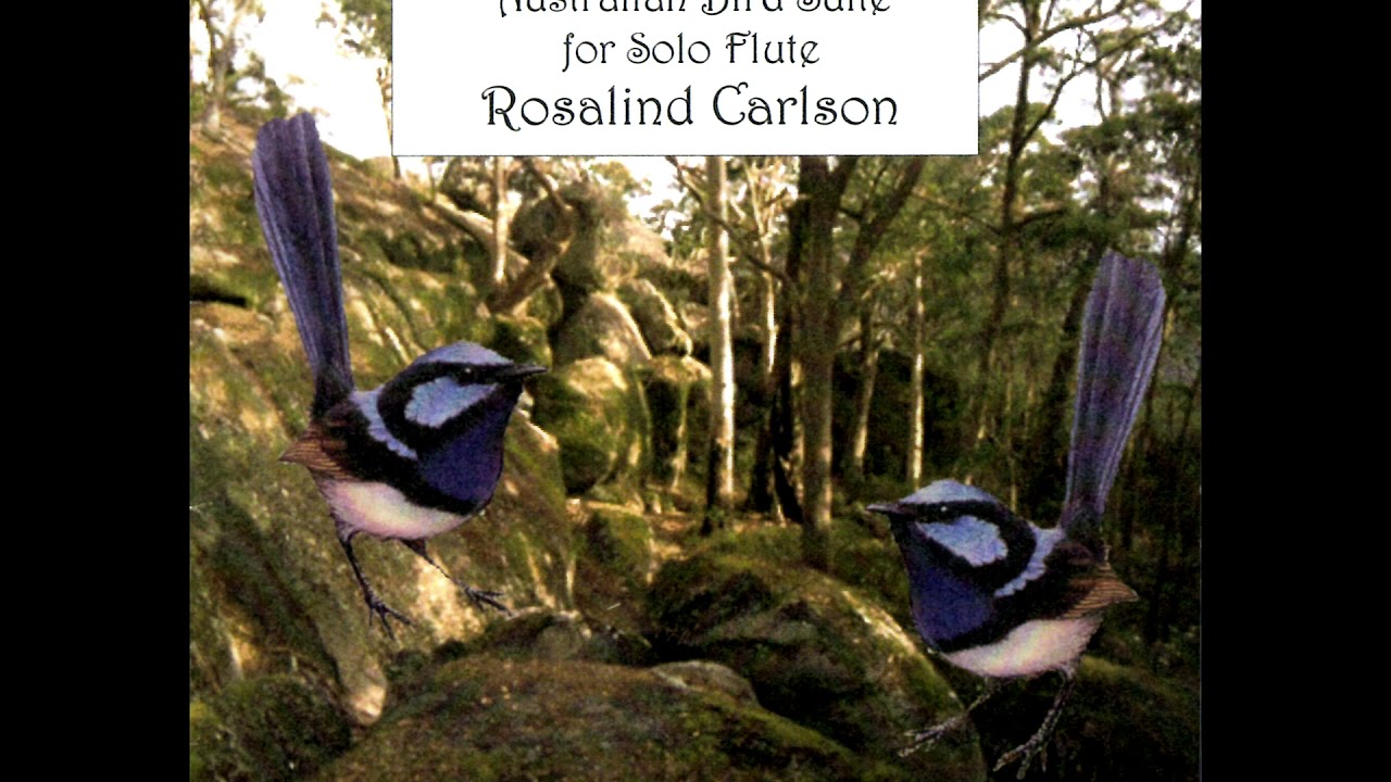 Chiming Wedgebills from Australian Bird Suite for solo flute (2001)