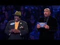 Cedric the entertainer and max greenfield play fast money  celebrity family feud