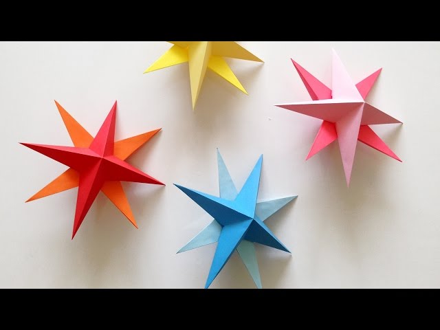 How to Make a Hanging Star DIY Easy Holiday Decorations - Reinvented  Delaware