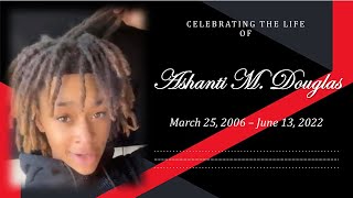 Ashanti M. Douglas - Funeral Service