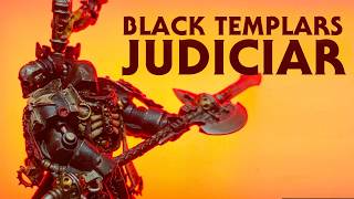Kitbashing a Black Templars Judiciar for Warhammer 40k