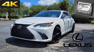 2022 Lexus ES 350 F Sport - POV Test Drive 4K (Binaural Audio) 10 Speaker Pioneer Sound System