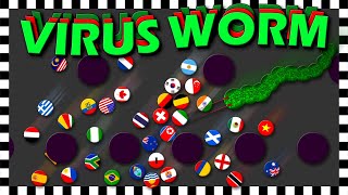 VIRUS WORM - Countries Marble Race