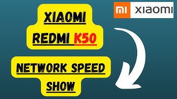 Xiaomi Redmi K50 data speed show/ k50 Gaming Ultra net speed setting/network speed show 2022