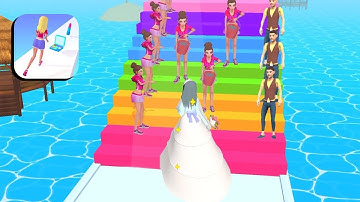 Makeover makeup tutorial video makeover run  Satisfying Tiktok Mobiles game play || UK NOOB GAMING