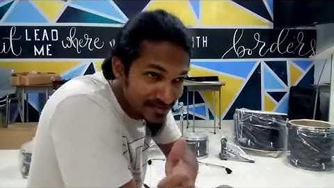 New Drums Setup - Time-Lapse (JOYNISH)