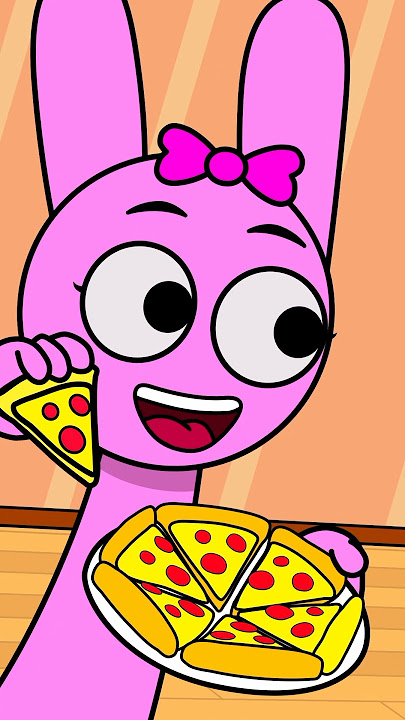 Pizza 🍕 or Hamburger 🍔 Incredibox Sprunki animation meme #shorts