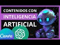 ✅como HACER CONTENIDO con INTELIGENCIA ARTIFICIAL 🤖(CHATGPT + CANVA + MIDJOURNEY) - TUTORIAL 2023