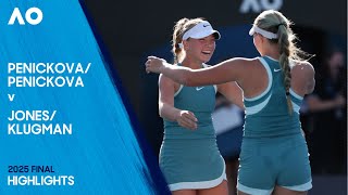 Penickovapenickova V Jonesklugman Highlights Australian Open 2025 Final