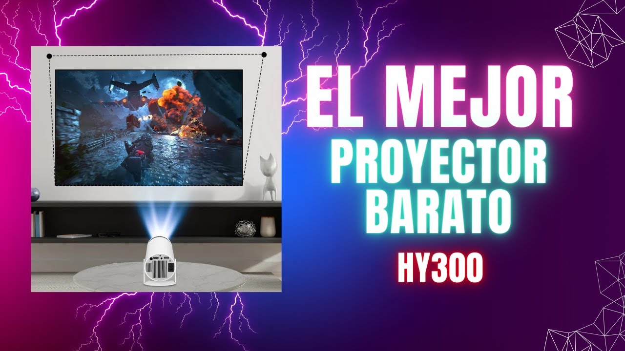 No necesitas una pared blanca para utilizar el proyector portátil Hito