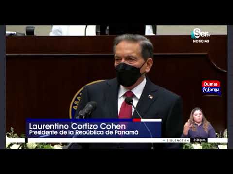 Presidente Cortizo habla sobre la transparencia y la justicia en su administración