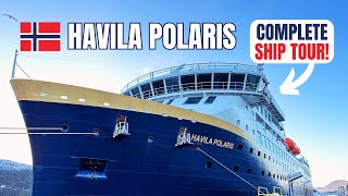 Havila Polaris Ship & Cabins Tour | Norway Coastal Ferry