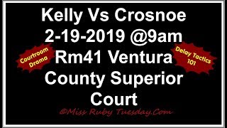 Miss Ruby Tuesday- Kelly Vs. Crosnoe 2- 19- 2019 Ventura County