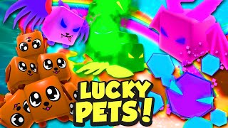 Getting EVERY ST. PATRICK'S DAY LEGENDARY PET in Roblox Bubble Gum Simulator!