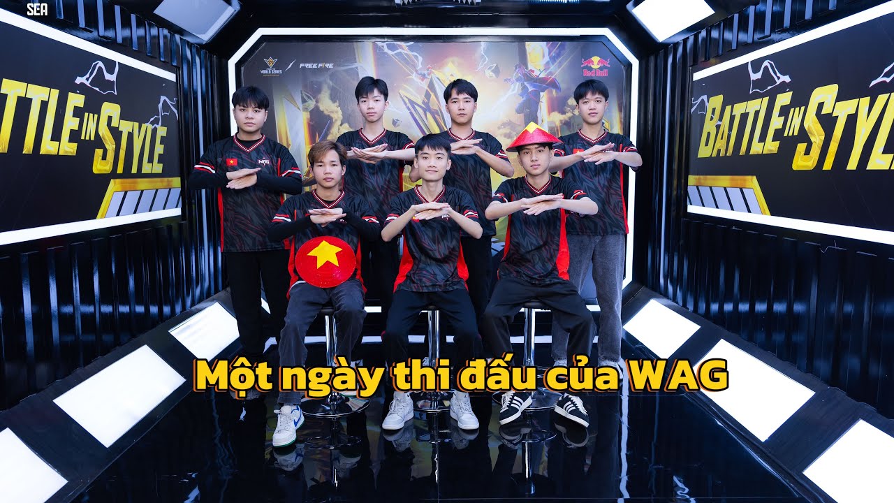 [VLOG] Một ngày đi bắn giải WAG.        #ffwssea2025fall #redbullfreefire #wagff