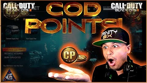 COD: BO3 COD POINTS ARE HERE!  COD BLACK OPS 3 COD POINTS FOR EPIC RARE SUPPLY DROPS!