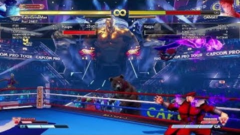 SFV AE: Bison VT2 command grab mixups.