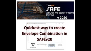 Quickest way to create Envelope Combination Creator in SAFEv20